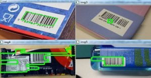 Barcodes detection on the other images