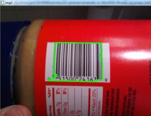 Detected Barcode Using OpenCV