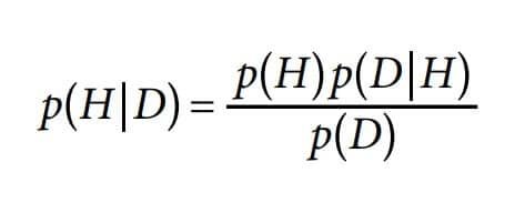 Equation 1 – Bayesian Formula