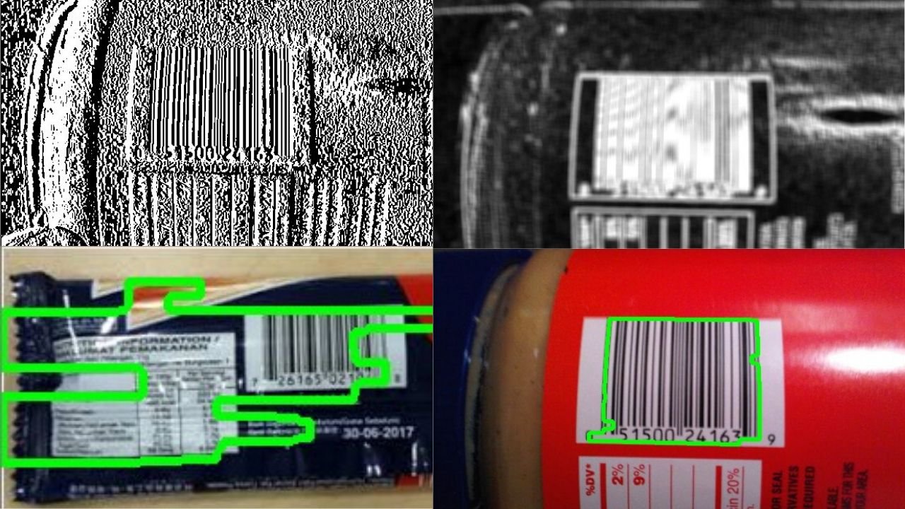 Barcode Detection Using OpenCV