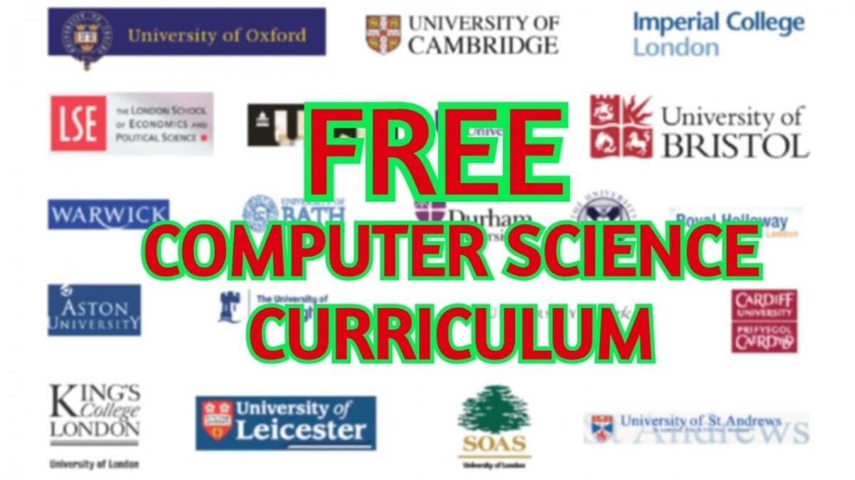 FREE Computer Science Curriculum From Best Universities and Companies