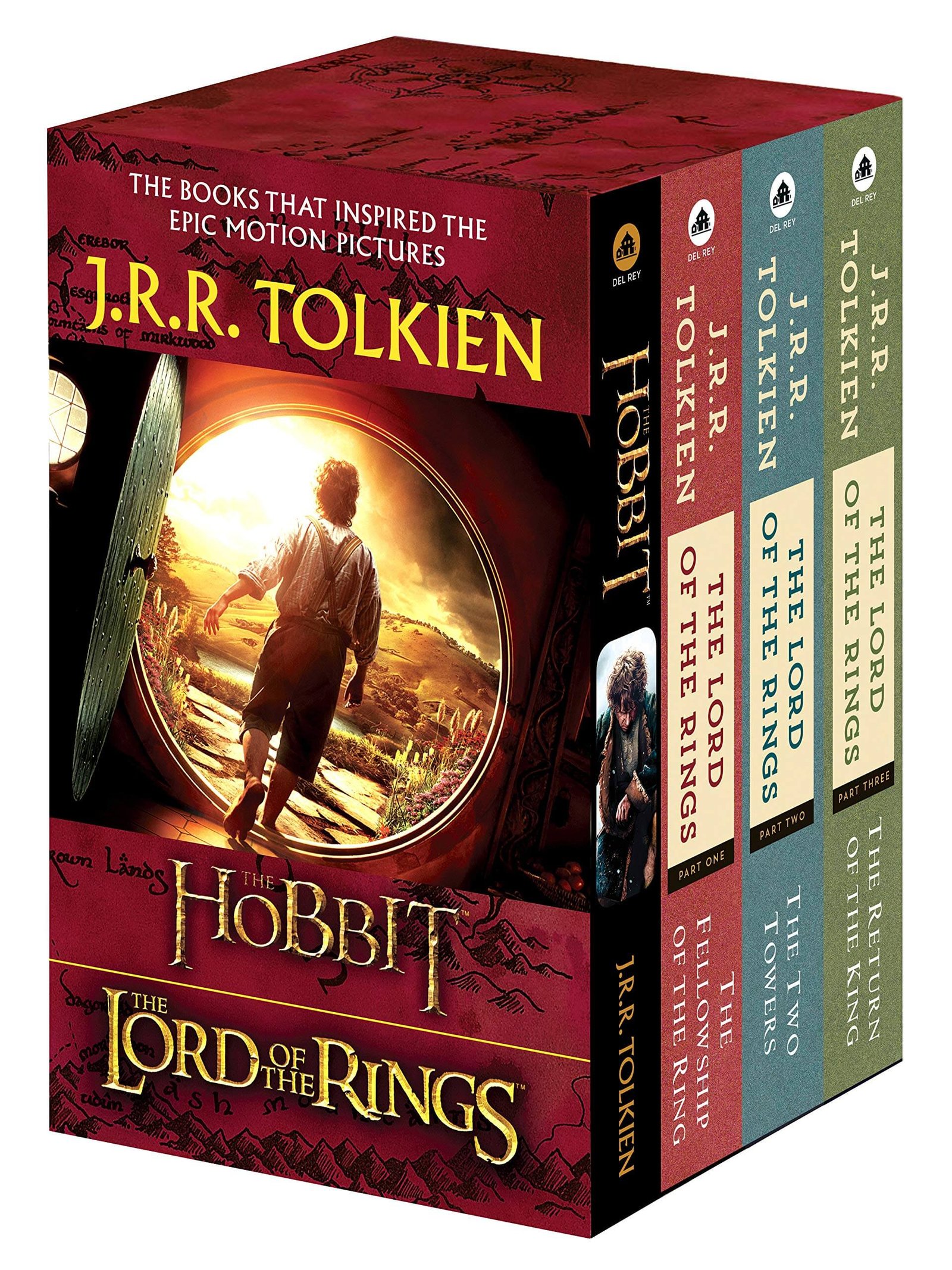 4 Lord Of The Rings Books Set